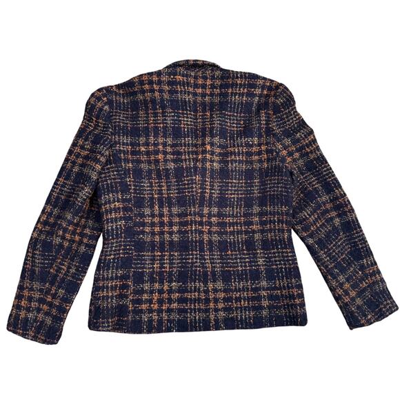CLICHY Canada Wool Blend Blazer Jacket Officewear 8 - Picture 2 of 4